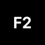 F2 logo